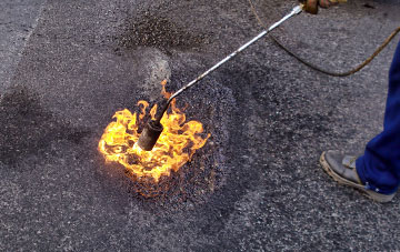 West Third flat roofing repairs